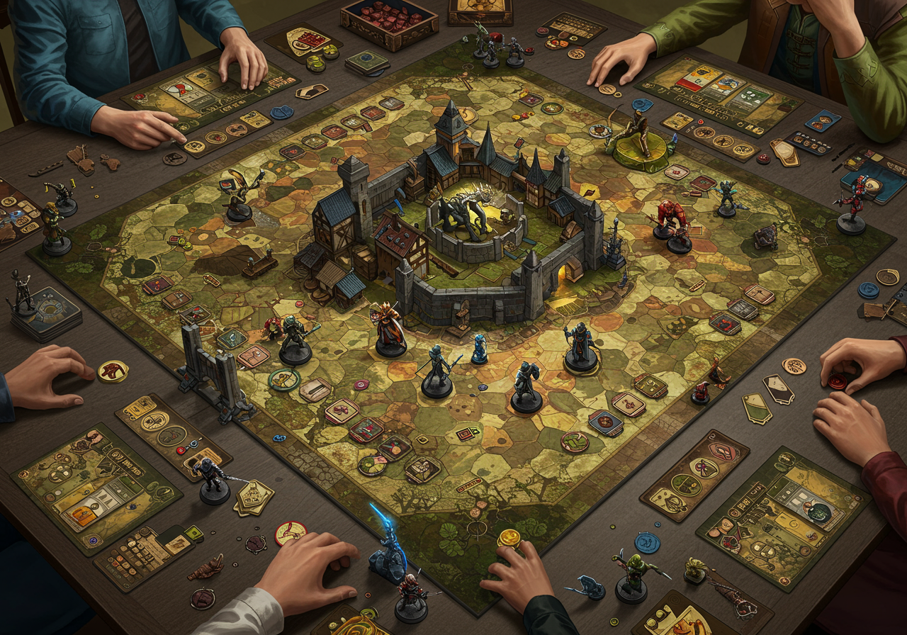 Juego de mesa Betrayal at Baldur's Gate
